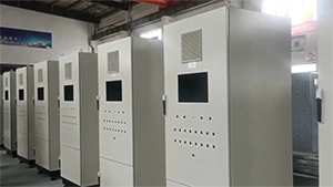 Gabinete para panel de control CBES (perfil de acero plegado en cinco pliegues)