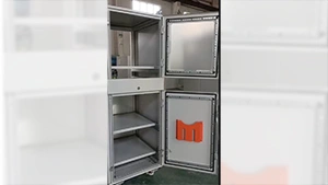 Gabinete para panel de control CBPS (perfil de acero plegado en nueve secciones)