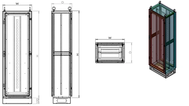 Serie CBES (perfil de acero plegado en cinco secciones)