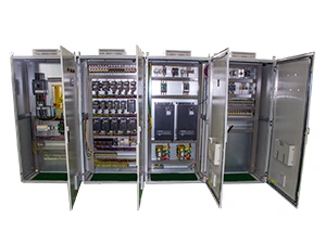 Paneles de control con variador de frecuencia