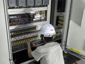 Gabinetes de distribución solicitados para la línea de producción de estabilizadores de una empresa nacional de tecnología de nuevos materiales